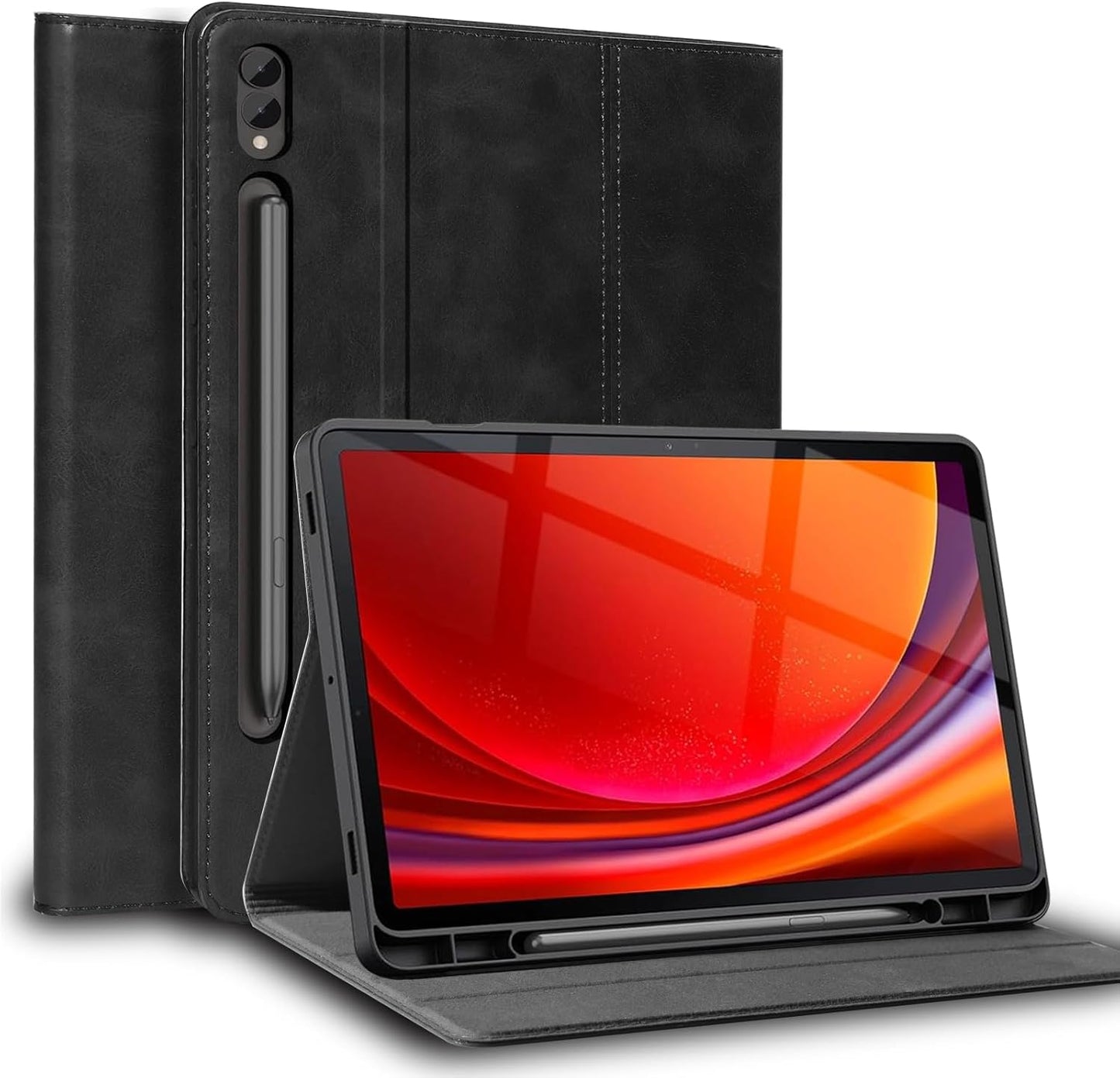 Genuine Leather Case for Samsung Galaxy Tab S9/S10 Ultra 14.6 in