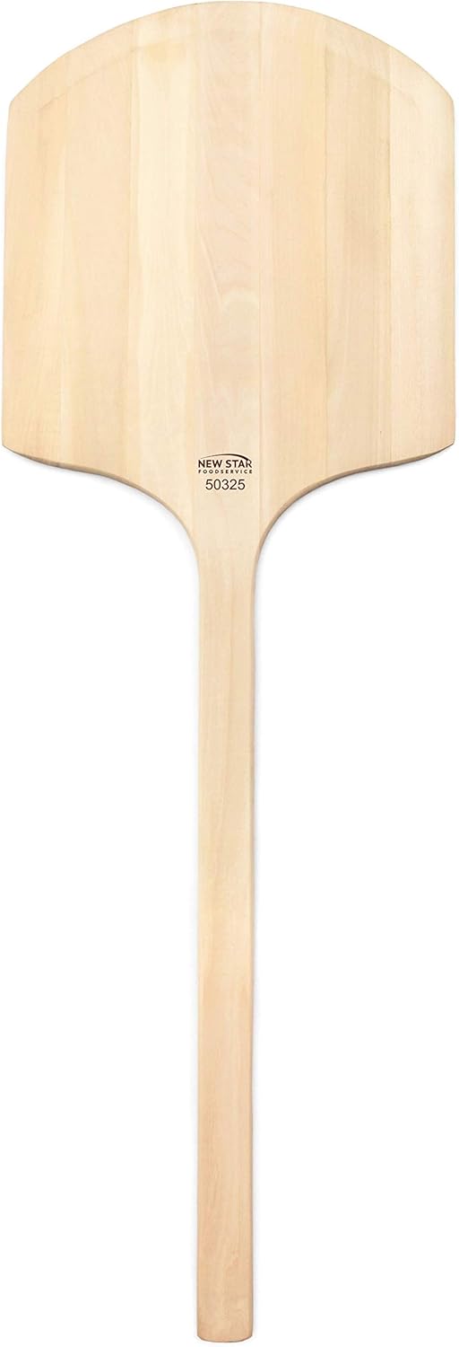 Restaurant-Grade Wooden Pizza Peel for Perfect Pizza Baking