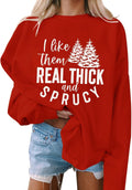 Review Cozy Christmas Tree Sweatshirt by AIIWEIS