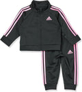 Adidas Baby Girls Tricot Track Suit Set - Classic Style