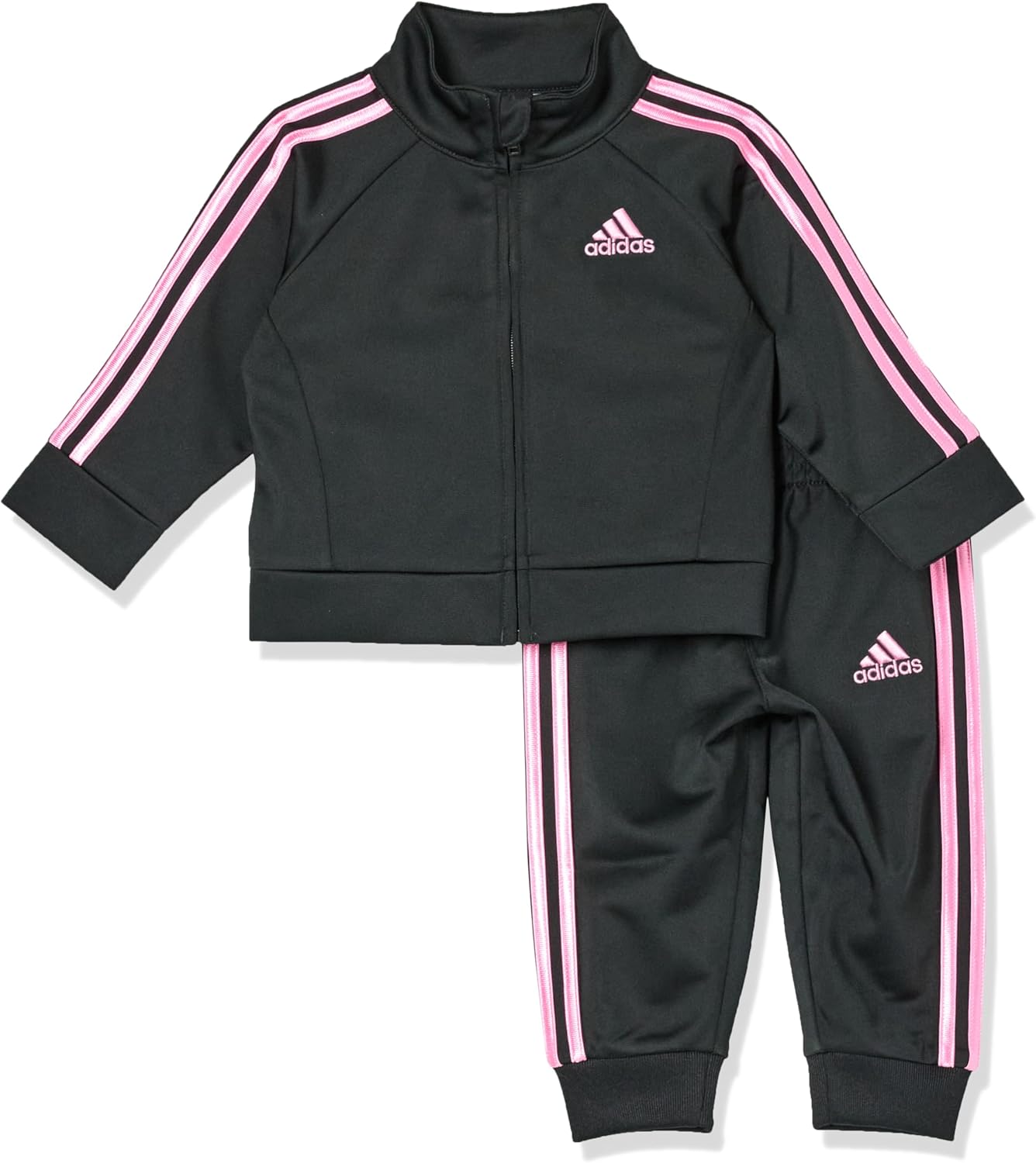 Adidas Baby Girls Tricot Track Suit Set - Classic Style