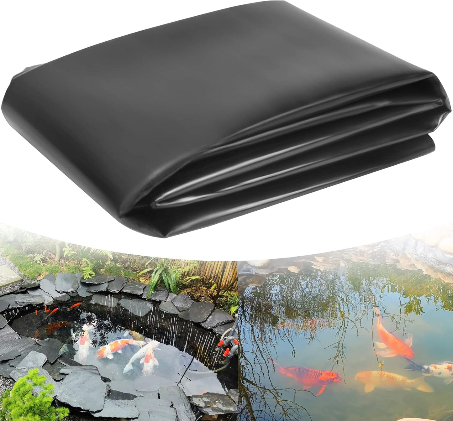 DGSL Pond Liner 20 Mil 10 X 13 FT for Outdoor Ponds and Gardens