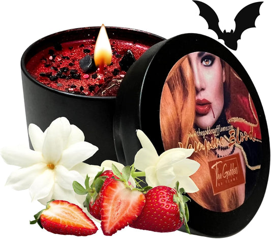 Vampire Blood Spell Candle for Home Decor and Aromatherapy