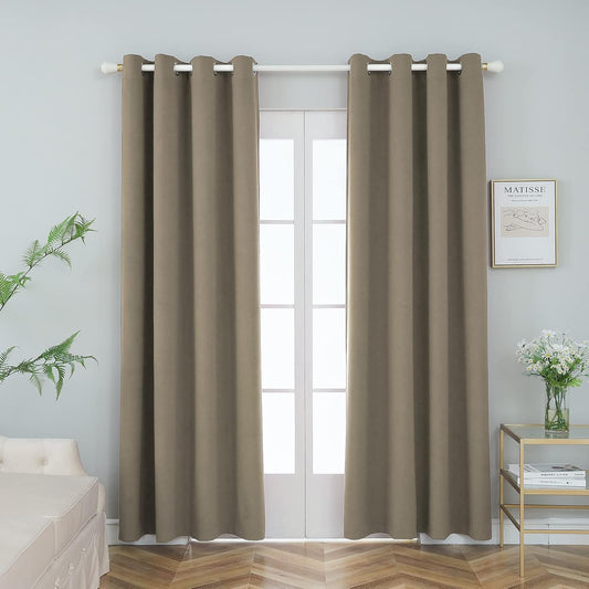 100% Blackout Curtains | Elegant Thermal Drapes