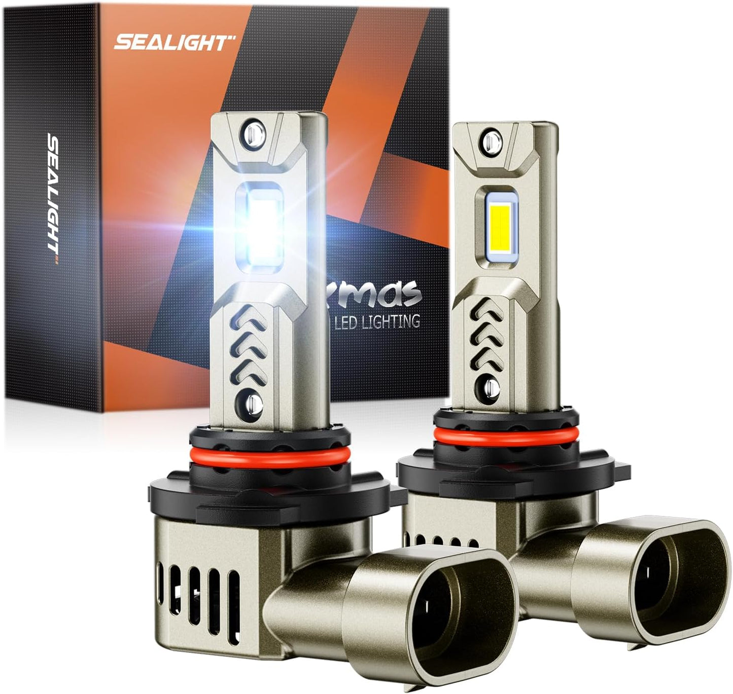 SEALIGHT 9005/HB3 LED Bulbs: 68000LM Super Bright L2S Design