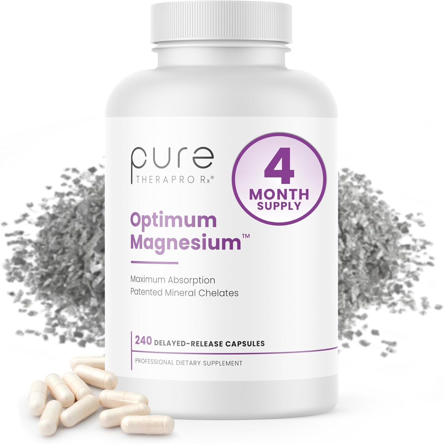 Optimum Magnesium Supplement for Energy & Bone Health Support