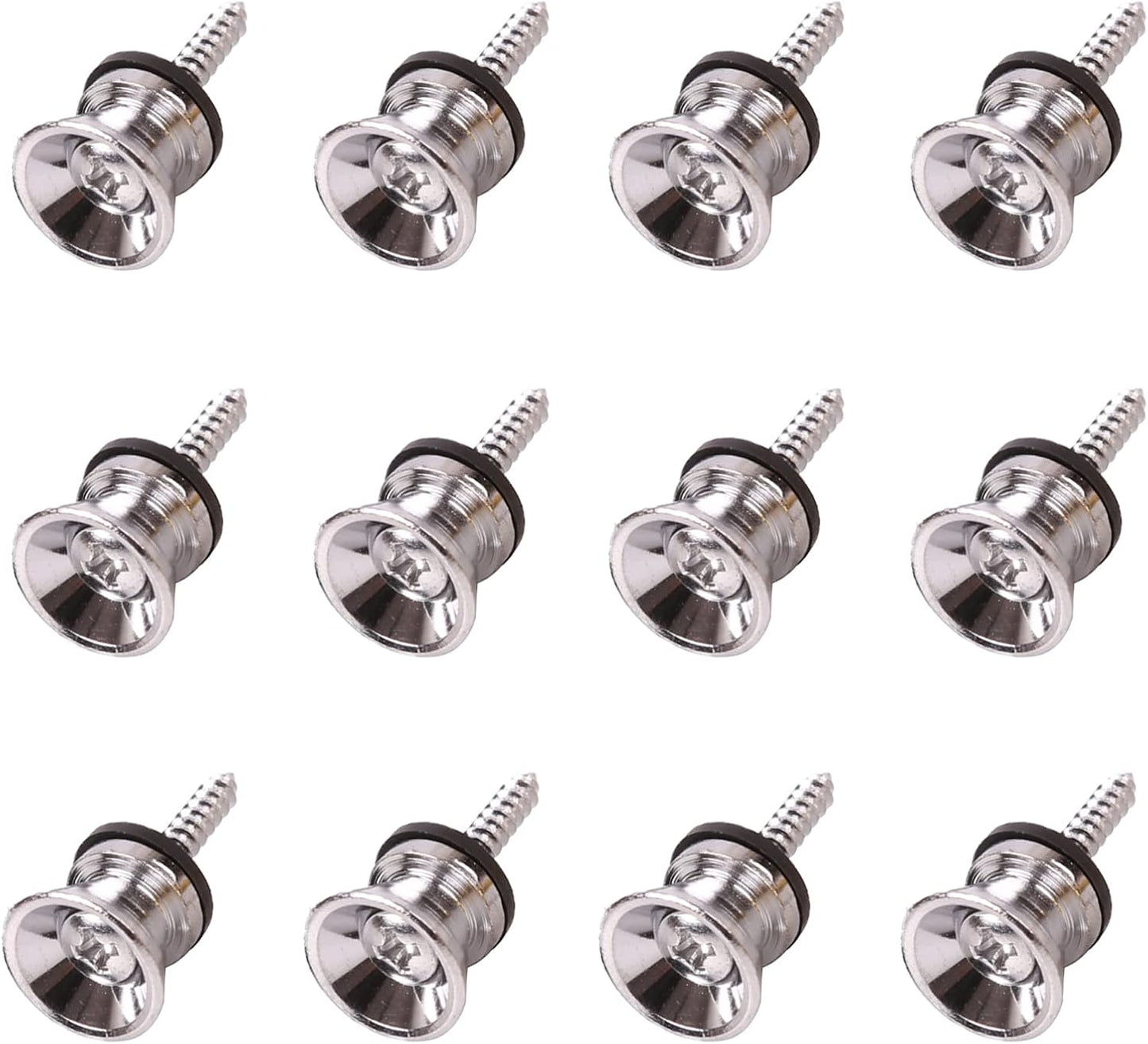 Secure Your Sound: Cheerock 12Pcs Guitar Strap Locks Set
