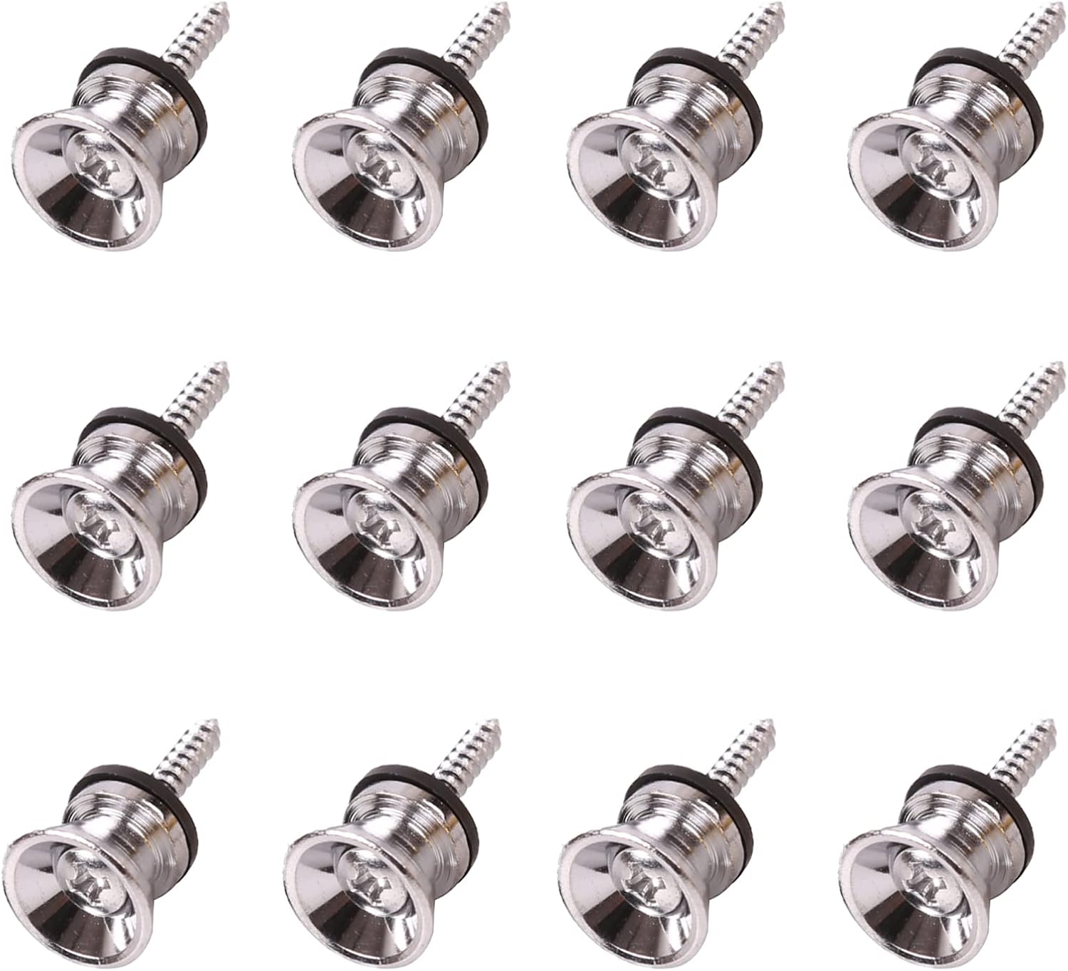 Secure Your Sound: Cheerock 12Pcs Guitar Strap Locks Set
