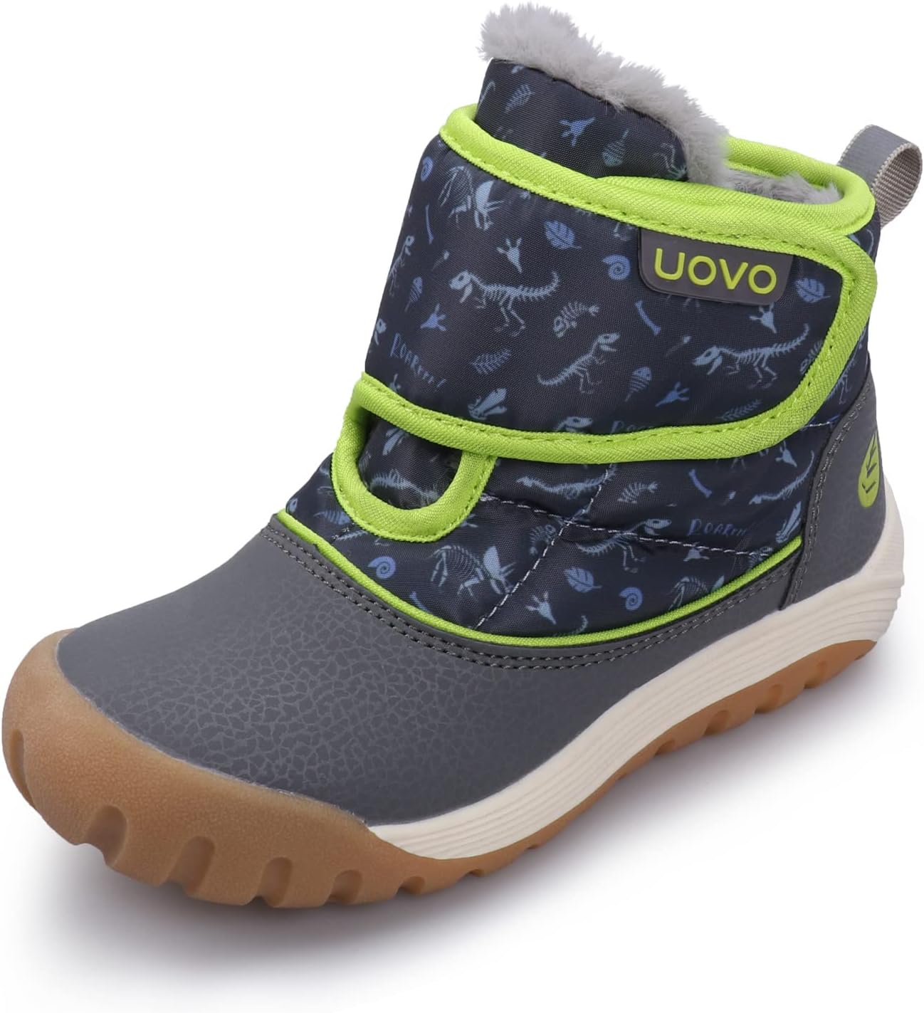 UOVO Boys Snow Boots for Kids - Waterproof Winter Footwear