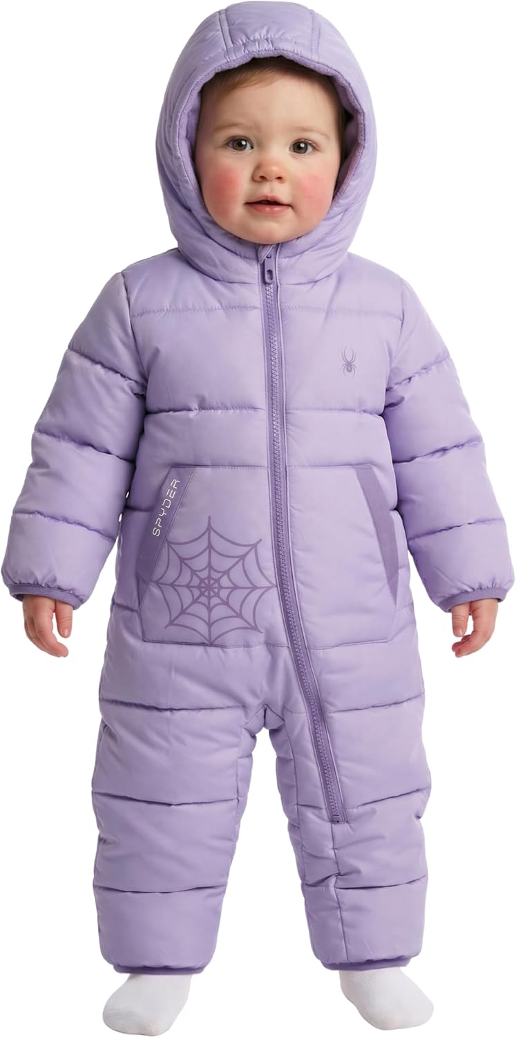 Spyder Baby Snow Suit for Infants - Cozy Fleece Lined Snowsuit