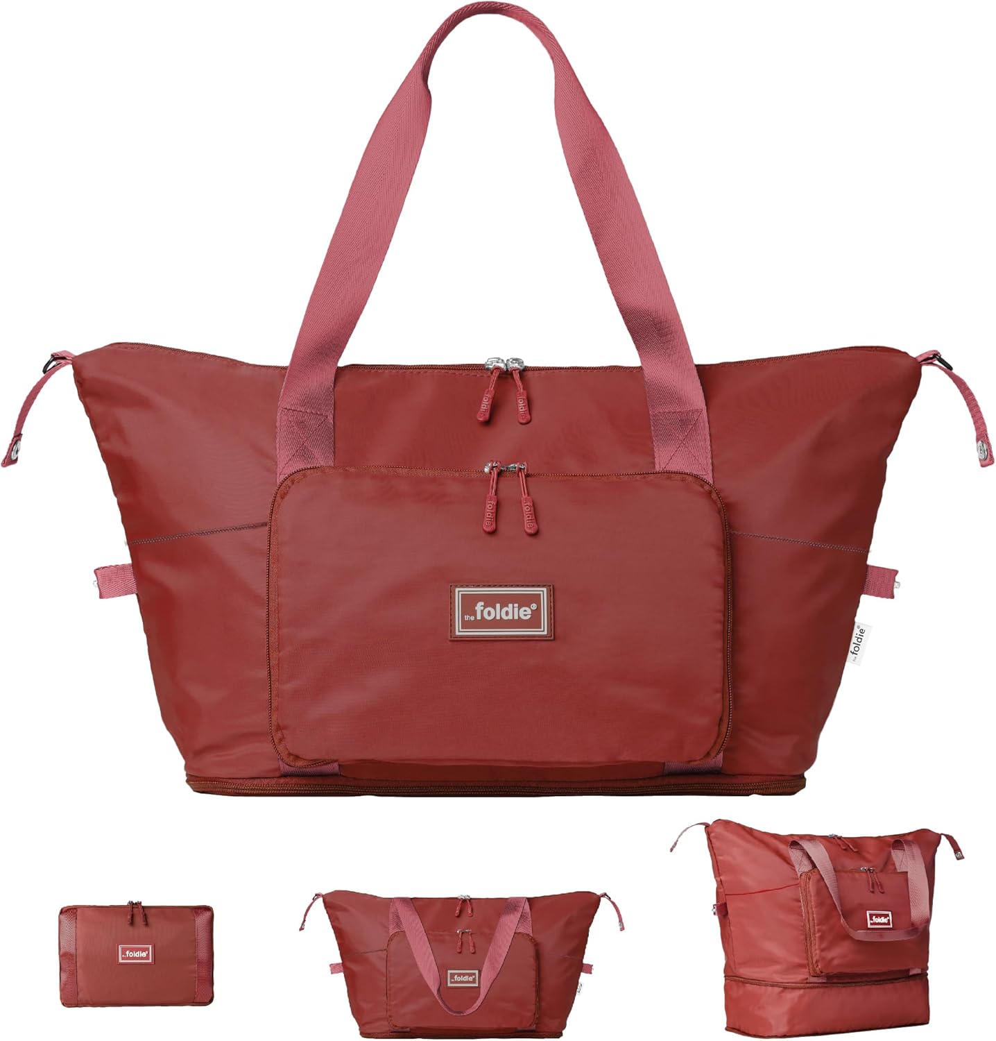 Foldable Travel Bag for Women - 40L Weekender Carry On Bag