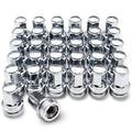 32PCS M14x1.5 Lug Nuts 13/16 21mm Hex 48mm Chrome - OEM Style