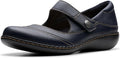 Clarks Women's Ashland Elayne Mary Jane Flat - Comfortable Everyday