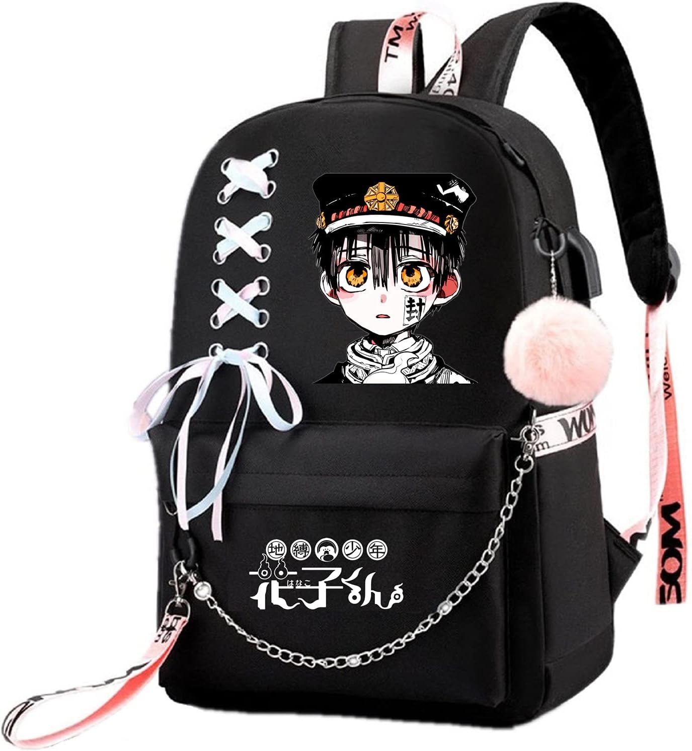 Anime Toilet Bound Hanako kun Backpack for School and Travel