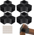 Pergola Bracket Kit 6ftx6ft Three-Way Corner Brackets - Heavy Duty