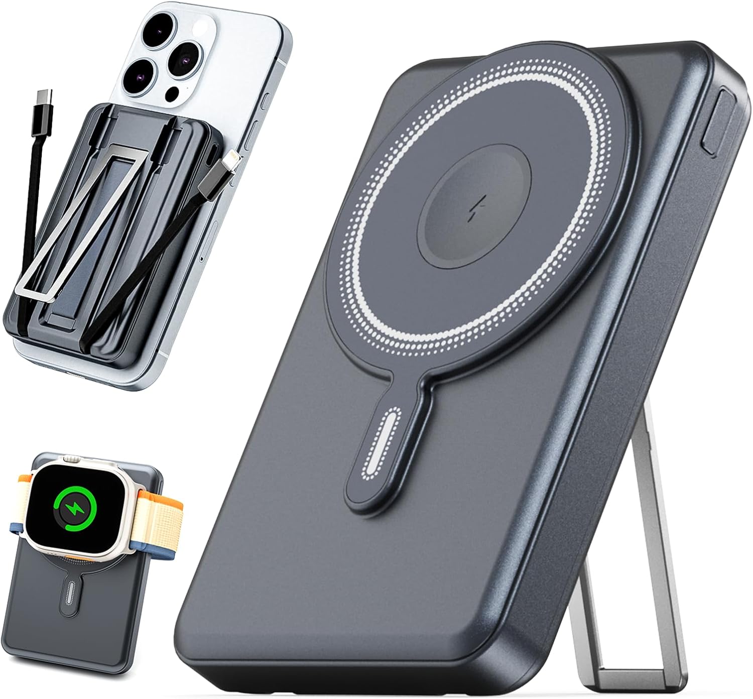 5-in-1 Wireless MagSafe Power Bank - Fast Charging