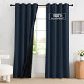 NICETOWN 100% Blackout Curtains for Room Darkening