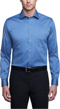 Men's Regular Fit Stretch Dress Shirt - Flex Collar Comfort