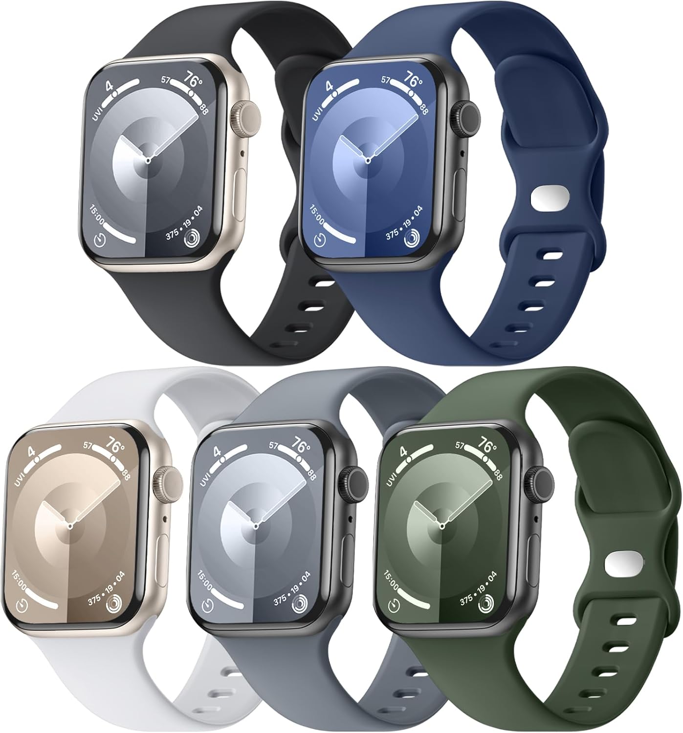 Ultra 2 Compatible Silicone Bands by Maledan