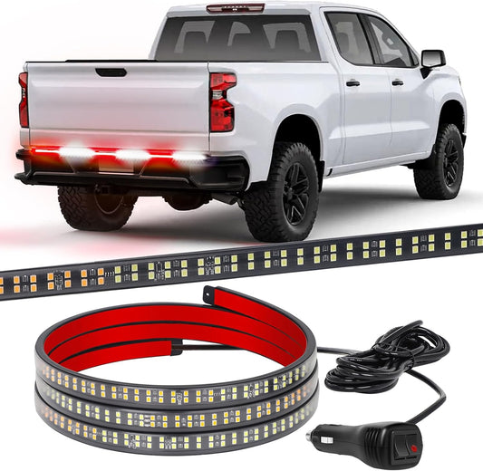 XRIDONSEN 48 inch Truck Tailgate Emergency Lights Strip Review