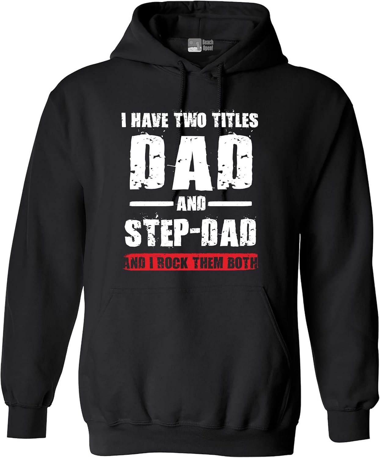 Dual Title Dad & Step-Dad Hoodie