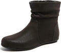 Luoika Women's Wide Width Ankle Boots - Wide Fit Comfortable Booties