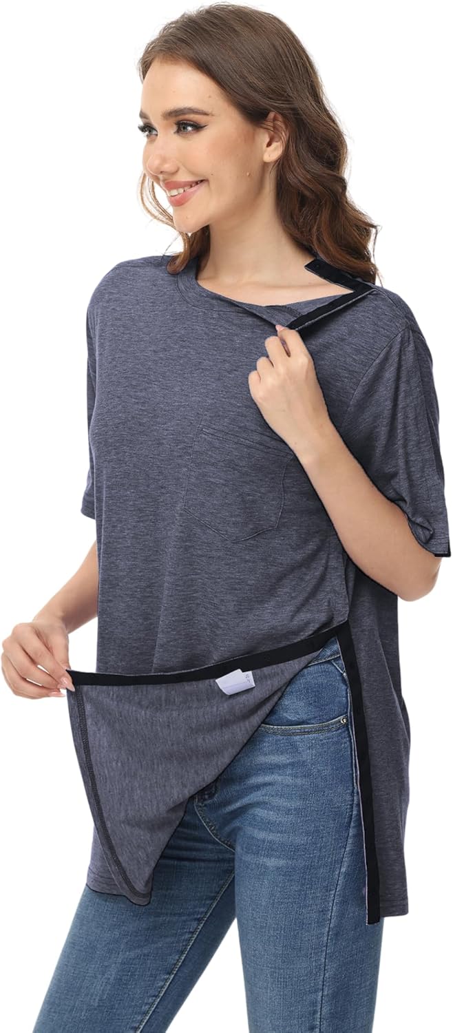 Unisex Post Shoulder Surgery Shirts for Recovery and Comfort