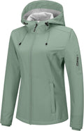 Outdoor Ventures Women's Softshell Jacket with Hood (Style K9F4)