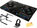 Pioneer DDJ-FLX10 DJ Controller Black Bundle - Track Separation Power