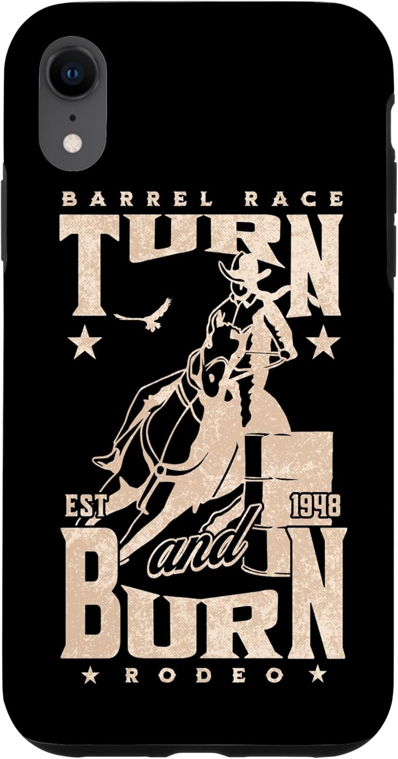 iPhone XR Rodeo Racing Case - Turn & Burn Style