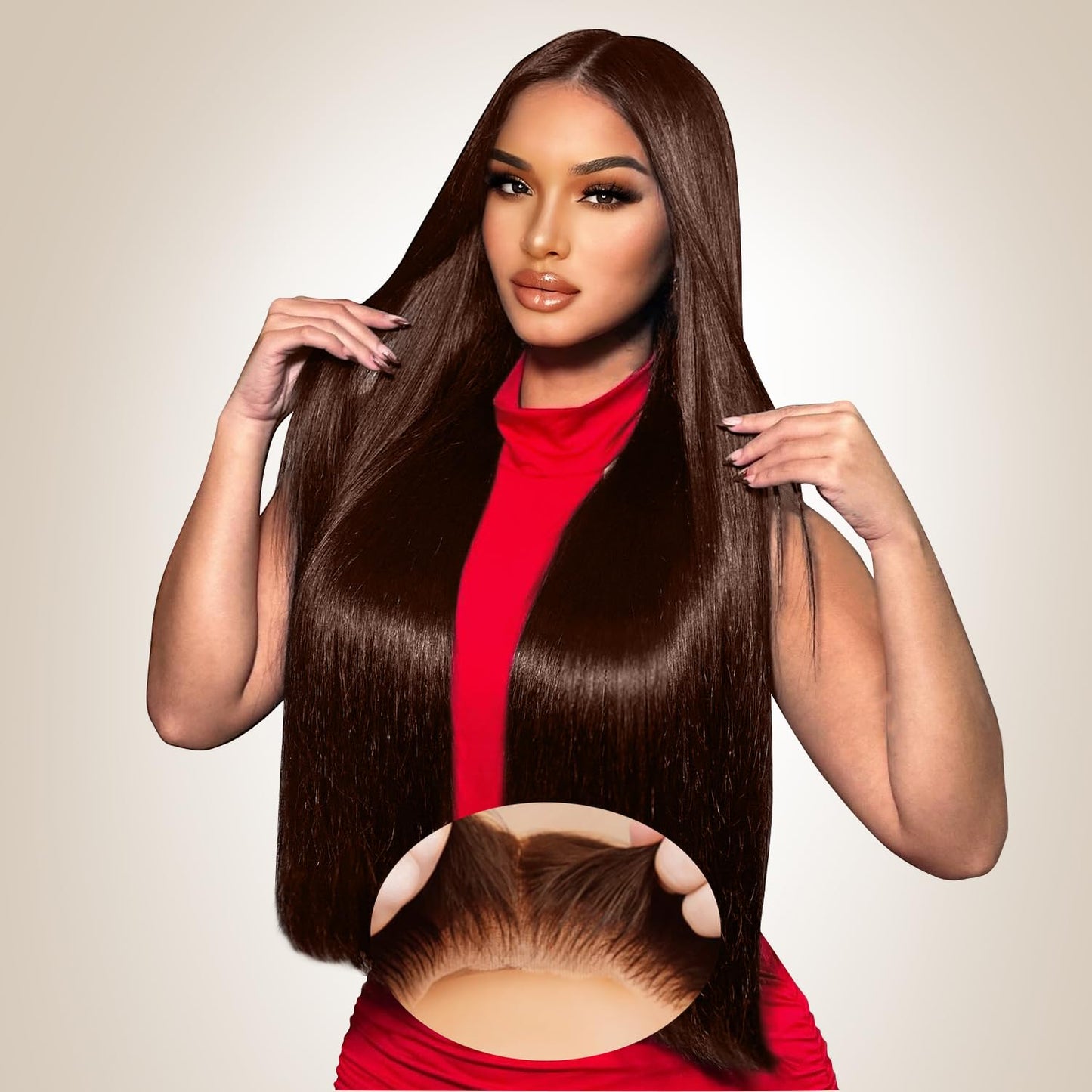 7x5 Glueless Wigs Human Hair for Effortless Style and Comfort