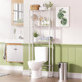 AmazerBath Bamboo Over The Toilet Storage Shelf - Space Saving 3-Tier