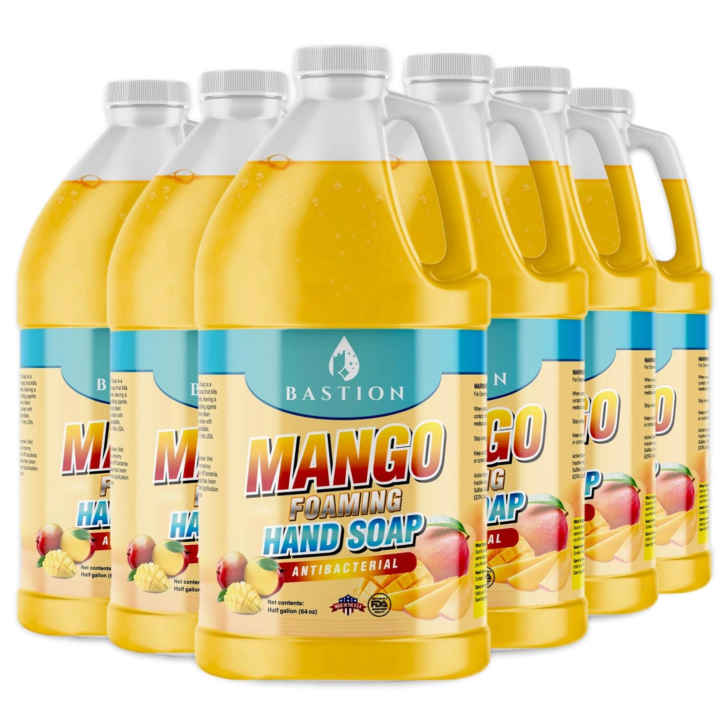 Antibacterial Hand Soap - Mango Foaming Hand Wash Refill Jug