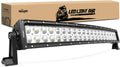 Nilight 22in 120W Curved LED Light Bar - Bright Combo Beam