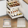 2Pc Pull out Cabinet Organizer (11ft-16ft W) - Expandable No Drill