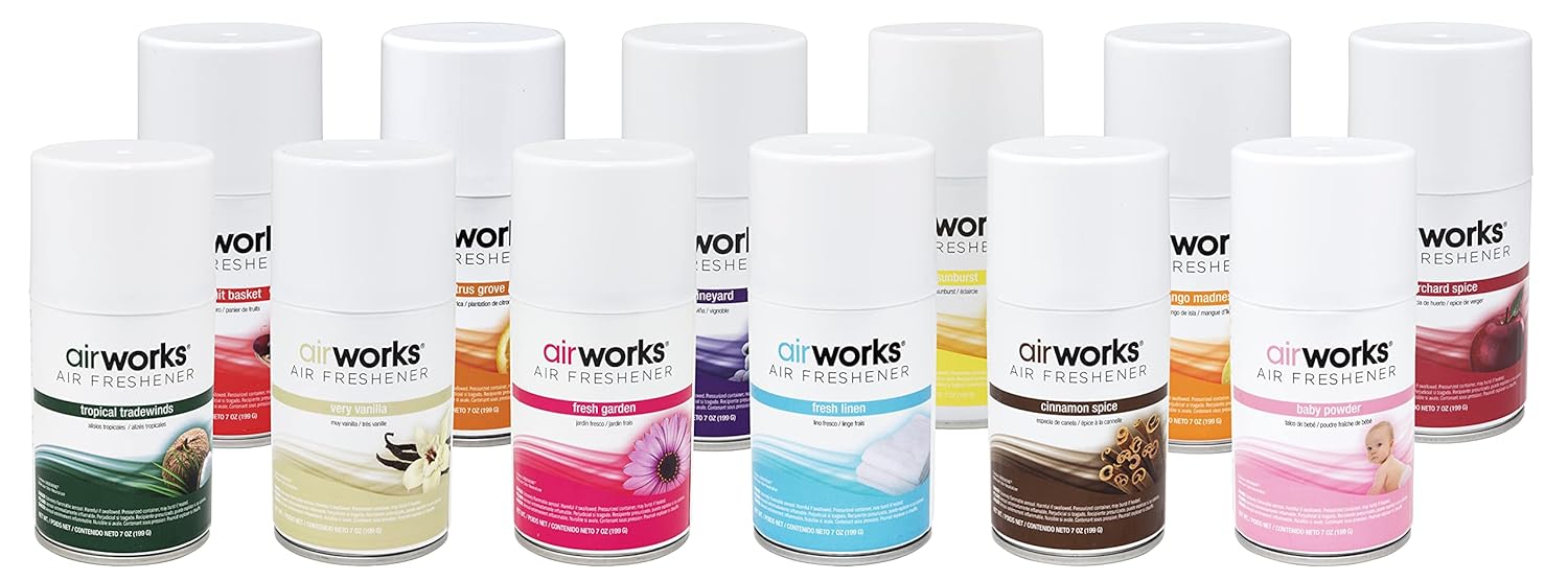 Hospeco Health Gards AE-KIT Metered Aerosol Air Freshener Set