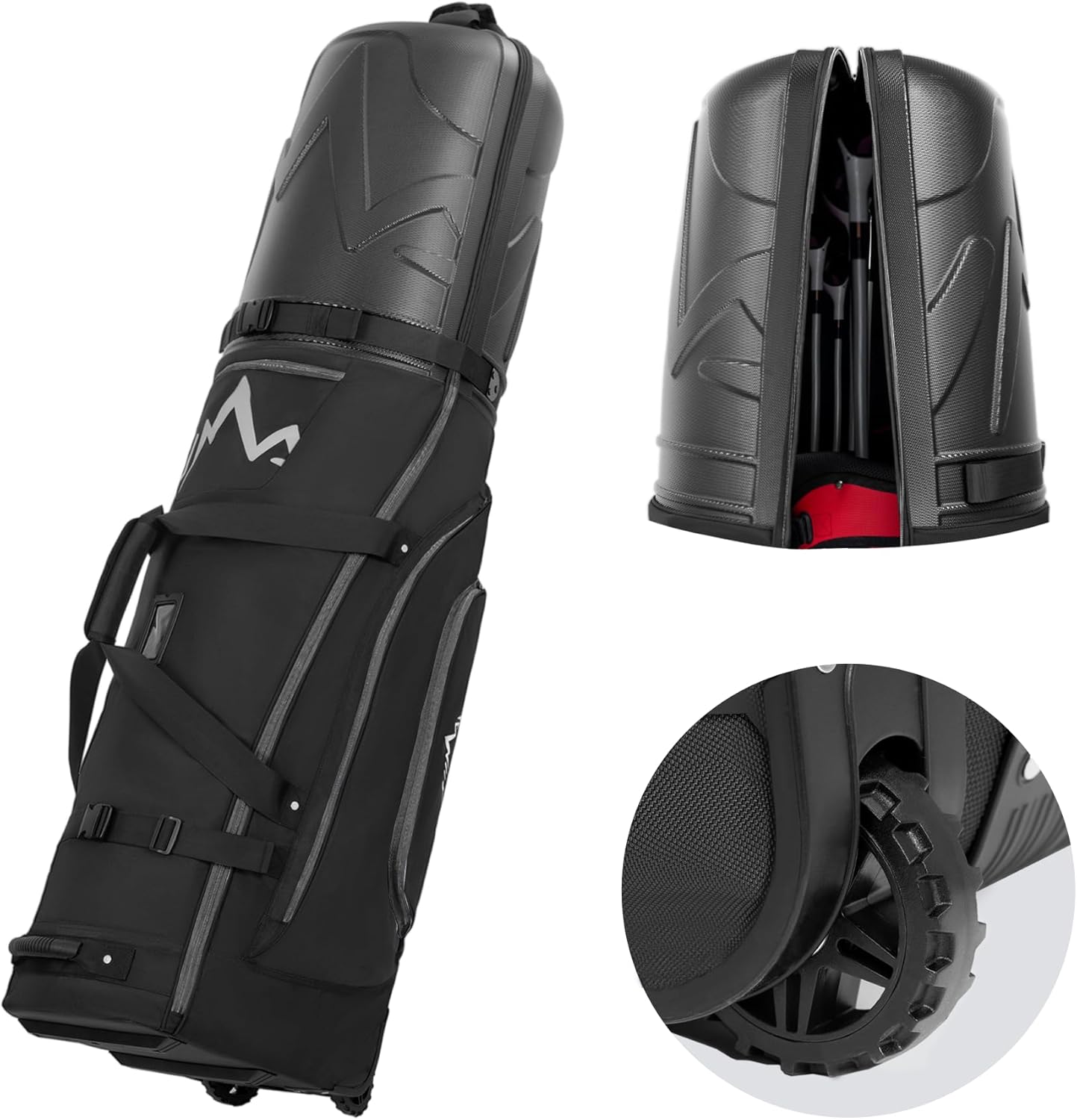 UNIHIMAL Golf Travel Bag: Club Protection & Mobility