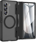 Caka Galaxy Z Fold 5 Case Black - Built-in Screen Protector & Hinge