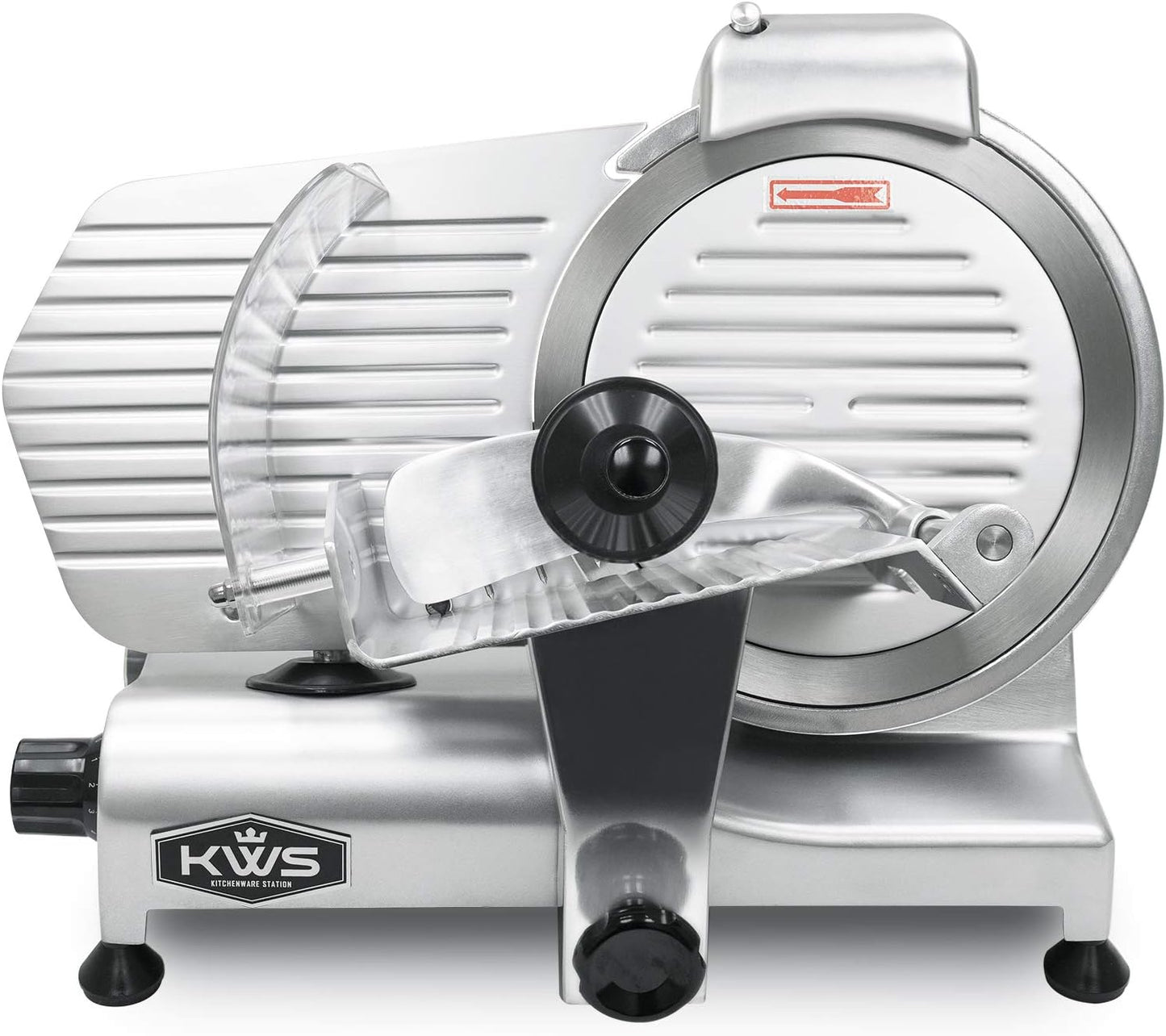KWS MS-10NS Electric Meat Slicer for Home and Commercial Use