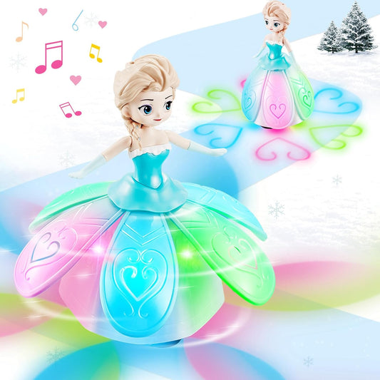 Dancing Princess Spin Robot - Magical Music & Lights
