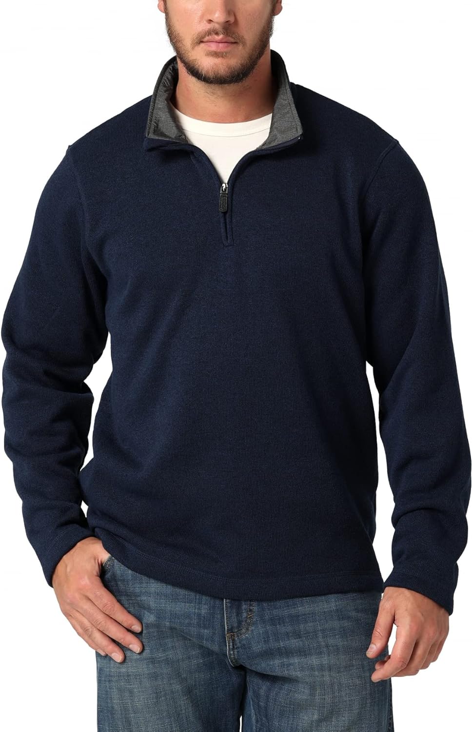Cozy Quarter-Zip Sweater by Wrangler Authentics