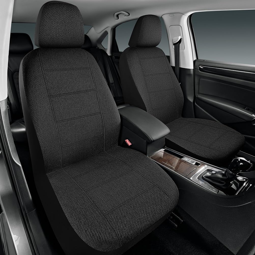 Breathable Flax Front Seat Covers by Road Comforts