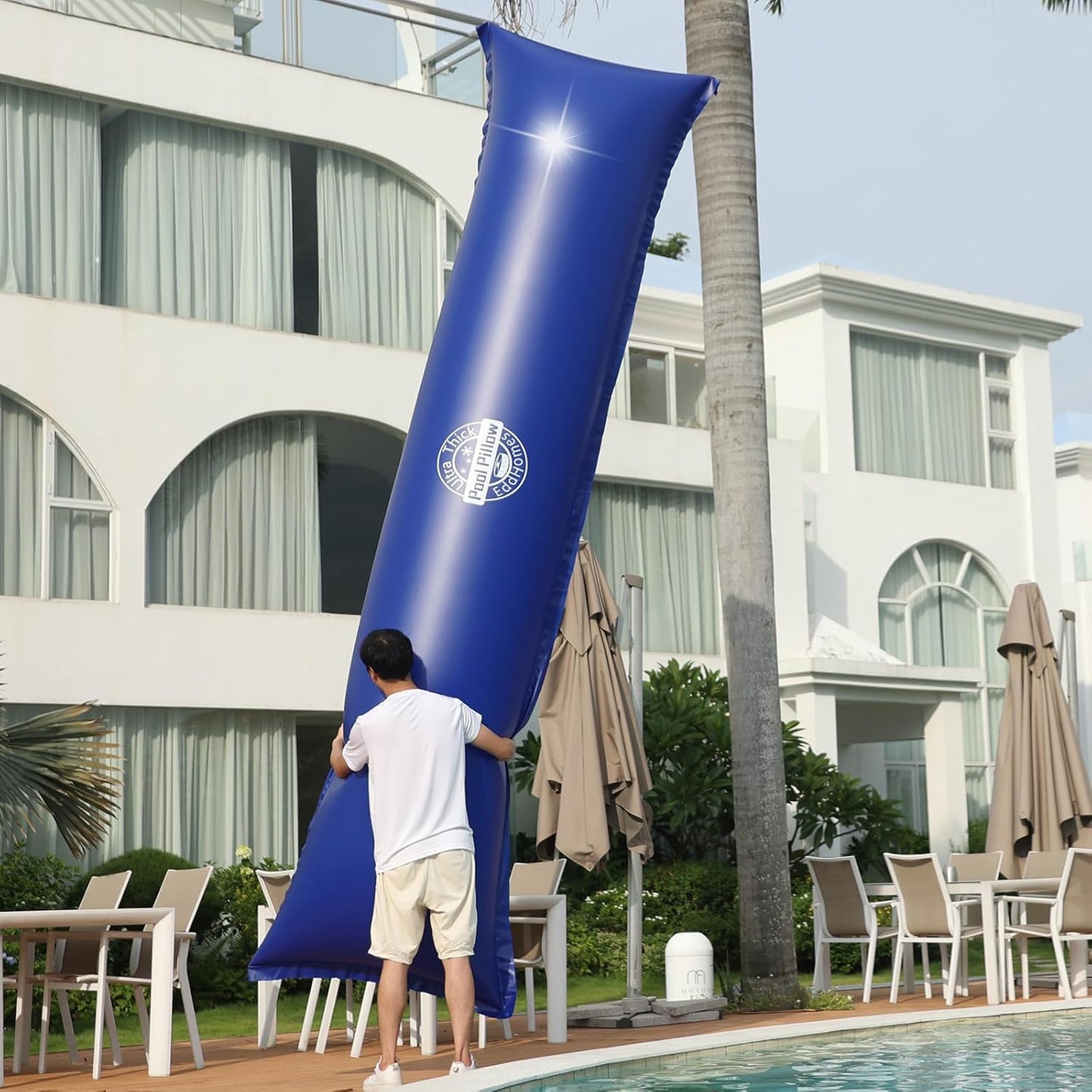 4x15FT Pool Pillow for Above Ground Pools - Winter Protection