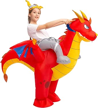 Spooktacular Creations Dragon Inflatable Costume for Kids
