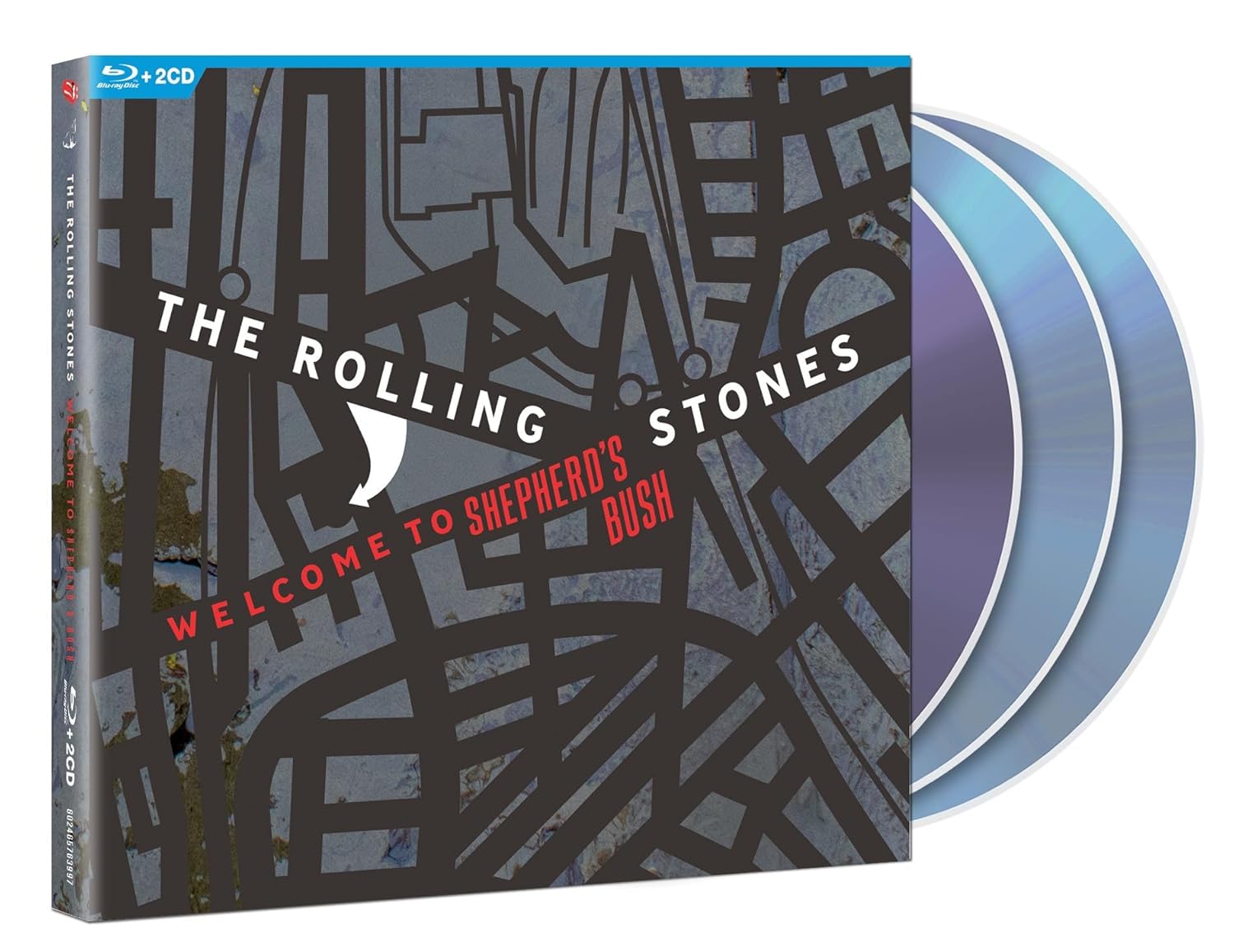 Welcome To Shepherd's Bush Blu-ray and 2 CD Set by The Rolling Stones