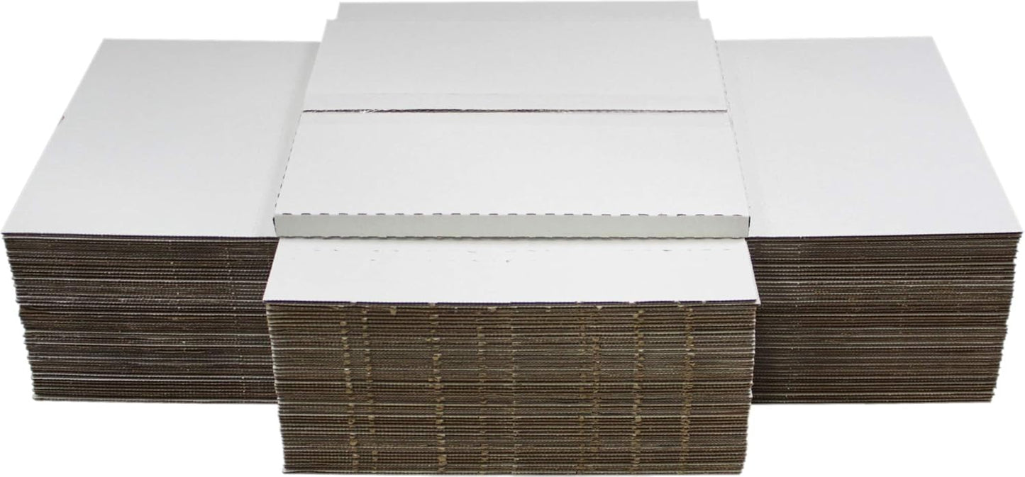 White Vinyl Record LP Shipping Mailer Boxes for Safe Transport
