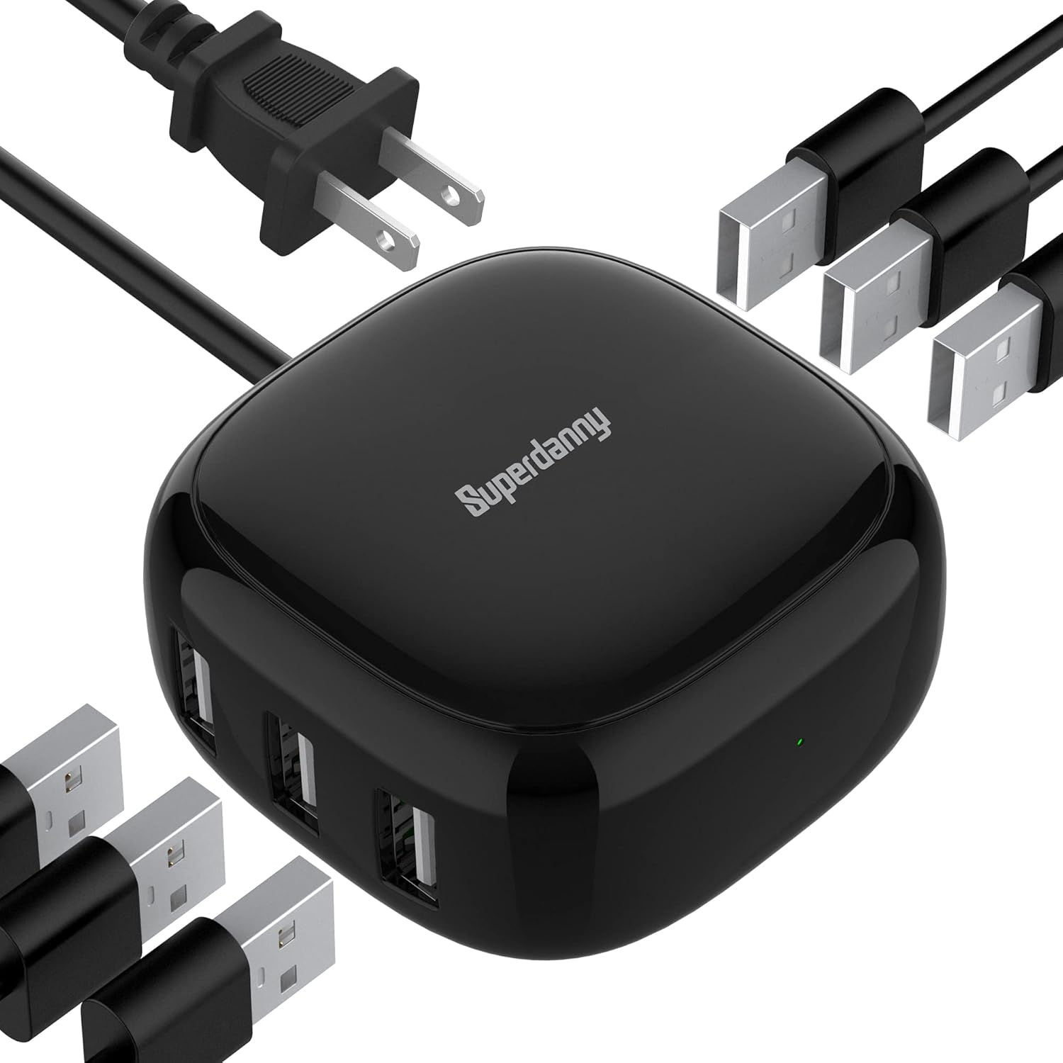 Superior 6-Port USB Charger for Multiple Devices