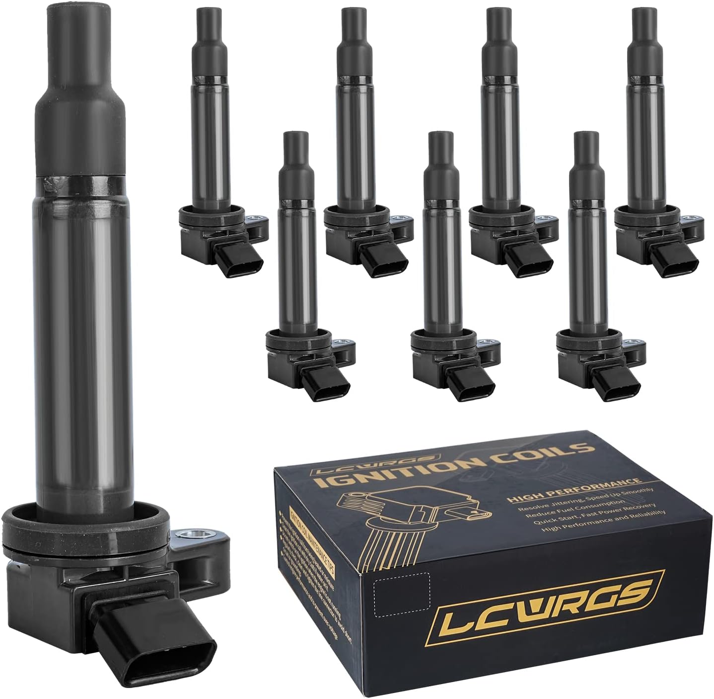 Set of 8 Ignition Coil Pack for V8 4.7 4.3 Toyota Sequoia Tundra