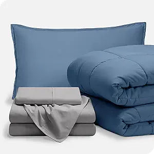 Bare Home Bed-in-A-Bag Comforter & Sheet Set - Twin