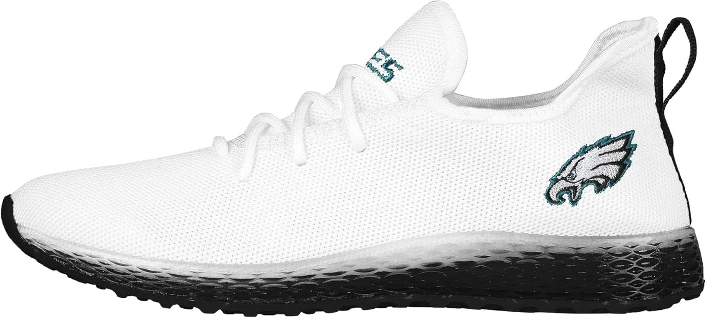 FOCO Men's NFL Team Logo Gradient Athletic Shoes for Fans